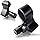 2 Pack Microphone Clips, Durable and Adjustable Mic Clip for Stand, Compatible with Large Diameter Mics for Stage, Church, Studio