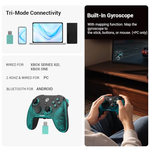 GameSir G7 Pro Wired Controller for Xbox Series X|S, Xbox One, Wireless Gamepad for PC&Android with TMR Sticks, Hall Effect Analog Triggers, 1000Hz Polling Rate, 3.5mm Audio Jack - Aimlabs