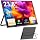 23.8” Portable Monitor, CNC Metal Frame,UHD (3840*2160) IPS Speakers,4K Portable monitor,Work Home Second Monitor Stand for Laptop, Desktop,Smartphone,Macbook,Smartphone, Tablet,PS5/4,Switch