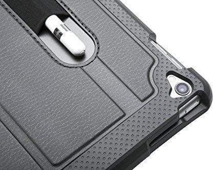 ZUGU CASE 2017/2015 iPad Pro 12.9 inch (Old Model) 1st & 2nd Gen Case Prodigy X, Very Protective But Thin, Convenient Magnetic Stand, Sleep/Wake Cover for Men & Women, Black