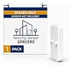 Simplisafe Entry Sensor Spacer | Door Sensor Riser for Simplisafe | Easy Install Mounting Kit with 3M Adhesive - Sensor NOT Included (1/4 inch - 1 Pack)