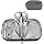 Dark Grey Travel Electronics Organizer Bag