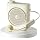 Voice Amplifier with Wireless Microphone Headset, Voice Amplifier Wireless Microphone for Teachers, Mini PA System Speaker, Portable Voice Amplifier for Classroom, Speech,Tour Guide (Cream)