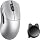 WLMOUSE Huan 48g Ultra-Lightweight Magnesium Alloy Gaming Mouse,8K Voice & Display Receiver, Dual 8K Wireless/Wired, PAW3950HS Sensor, RGB Wheel Lighting, Nordic 54H20 (Silver(OM Switch))