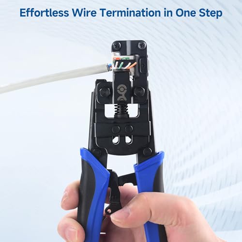 Cable Matters Rapid-Install Crimp Tool for Cat6 Keystone Jacks
