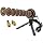 16dBi 2.4GHz High-Gain WiFi Directional Yagi Antenna Suitable for Drones USB Wireless adapters SMA routers and Cameras for Long Distance Signal Reception or Transmission