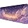 Cute Gaming Mouse Pad Desk Pad Kawaii Pink Purple Gold Clouds Mousepad XL Large Gaming Mouse Pad Laptop Keyboard Mat Desk Pad Office Home Decor for Women Girl 31.5"x11.8"