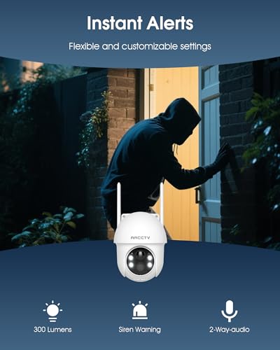 ARCCTV Solar Security Cameras Wireless Outdoor, 2 Pack - Image 7