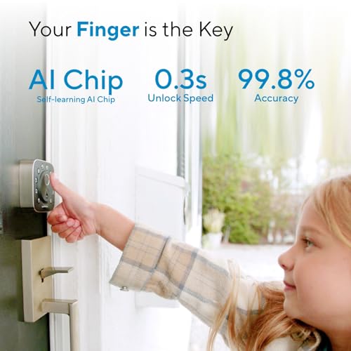 ULTRALOQ Bolt Fingerprint WiFi Smart Lock with Senso - Image 3