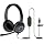 Cyber Acoustics AC-5008A USB-A Headset with in-Line Volume Control