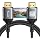 UHD 2.1 Cable 16ft, 8K@60Hz 4K@120Hz High Speed UHD Cord, Braided Ultra HD Cable for TV, Monitor, PS5, Xbox Series X, Projector, EARC