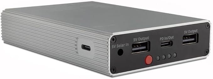 Voltaic Systems V50 Always On External Battery Pack with Dual USB Ports - 12,800mAh