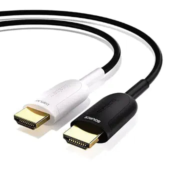 10K 8K HDMI 2.1 Cable Fiber Optic 6.6ft, 48Gbps Ultra High Speed HDMI Cable 8K@60Hz 4K@120Hz, Support eARC RTX 3090 HDCP 2.2&2.3 Dolby Compatible with PS5, Xbox Series X, Roku/Fire/LG/Blu-ray