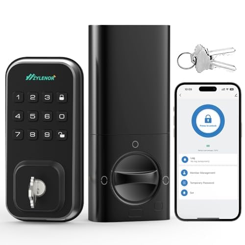 Keyless Entry Door Lock, Smart Lock for Front Door w - Image 1