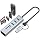 3-Port USB C 3.0 Hub Splitter with USB A Adapter, SD/TF OTG Card Reader, Portable 5 in 1 Multi Ports USB Expander for PC, Laptop, MacBook, Xbox, Flash Drive, HDD, Console,Camera