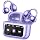 Open Ear Bone conduction Headphones Bluetooth 5.4 Wireless Clip On Earbuds with Digital Display Charging Case 40 Hours Playtime Sport Earphones Built-in Mic IPX7 Waterproof for Running Fitness Purple - Image 9