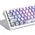 dagaladoo Purple Keyboard keycaps,Double Shot PBT keycaps