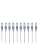 Monoprice SlimRun Cat6A Ethernet Patch Cable - Snagless RJ45 UTP Pure Bare Copper Wire 10G 30AWG 25ft White 10-Pack