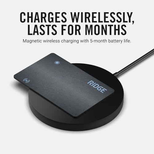 Ridge Wallet Tracker Card Compatible with Apple Find | Charging & Powe - Image 4