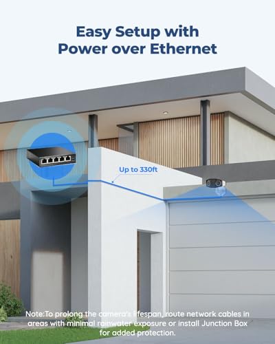 REOLINK Duo 2 PoE 4K Dual-Lens PoE Security Camera in 180 Degree Angle - Image 7