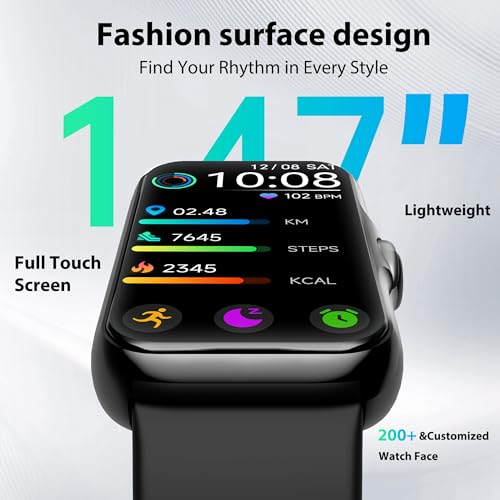 Fitness Tracker with 24/7 Continuous Heart Rate, Blo | Smartwatches - Image 3
