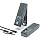 NVMe Enclosure with Cooling Fan, Full Aluminum Alloy(Gery)