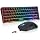 60% Wireless Gaming Keyboard and Mouse Combo, RGB Backlit Rechargeable