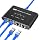 PoE Switch 1 in 4 Out, 4 Port Gigabit PoE Splitter, IEEE 802.3at/af Compliant, 30W per Port Power Over Network Hub for IP Cameras/AP/VoIP Phones (328 Ft), PoE+ Splitter for Cat5e/6/7/8 Cable