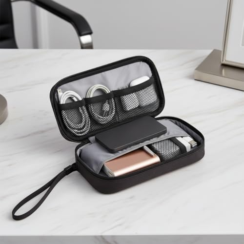 GOX Tech Pouch Accessories Case Organizer for Travel Small Electronics Bag - Image 6