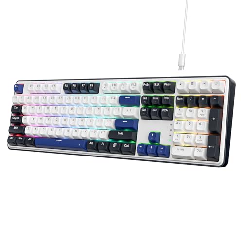 Redragon K689 108-Key Hot-Swap Wired RGB Gaming Keyboard, Extra 4 Hotkeys