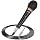 HOTEC Premium Vocal Dynamic Handheld Microphone with 19ft Detachable XLR Cable and ON/Off Switch (Metal Black) (H-W07)