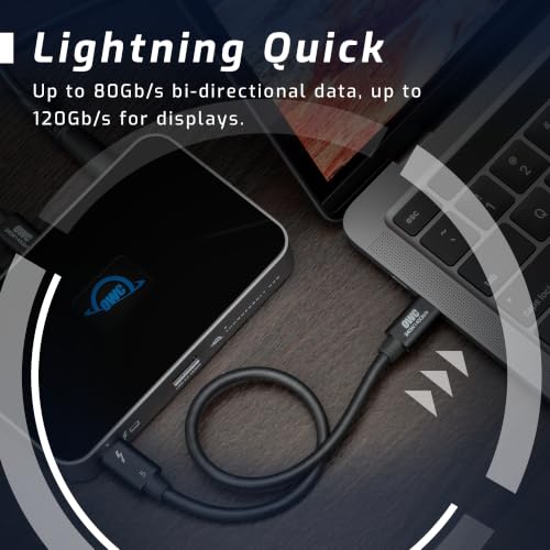 OWC 1M Thunderbolt 5 (USB-C) Cable