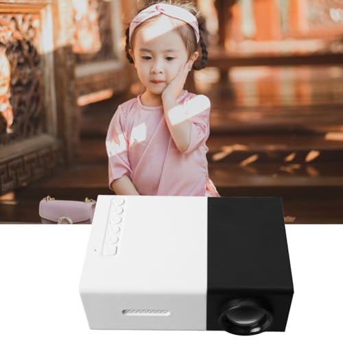 Mini Portable Projector, 2024 Upgrade 1080P Supported Projector for Outdoor Movies LED Pico Video Projector for Home Theater Movie Projector, Kids Christmas Birthday Gifts