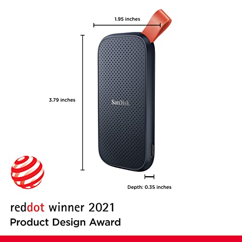 Sandisk 1TB Portable SSD, Up to 800MB/s Read Speeds, Black (Old Model)