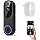 Orbitell 1080p Wireless Wi-Fi Video Doorbell Camera with Two Way Audio, Night Vision, Cloud Storage, Smart AI Motion Detection, Support 2.4GHz Wi-Fi only