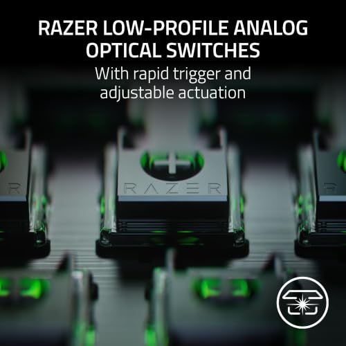 Razer Huntsman V3 Pro Low-Profile Tenkeyless 8Khz Wired Gaming Keyboard