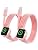 2 Pack for Apple Watch Charger USB C Cable 3.3FT iWatch Magnetic Cable-Pink