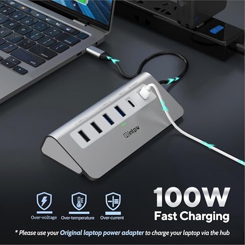 intpw 9-in-1 USB C Hub, P9 USB C to HDMI Adapter 4K@60Hz - Image 6