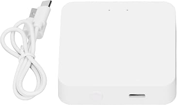Zigbee Gateway Hub, 3 in 1 ZIGBEE Bluetooth Smart Home Bridge APP Remote Control, Smart Home Hub Support Over 100 Devices Covering 50m