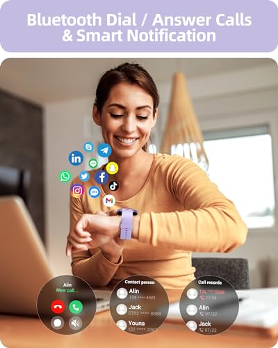Parsonver Smart Watch(Answer/Make Calls), Fitness Tracker for Women Men