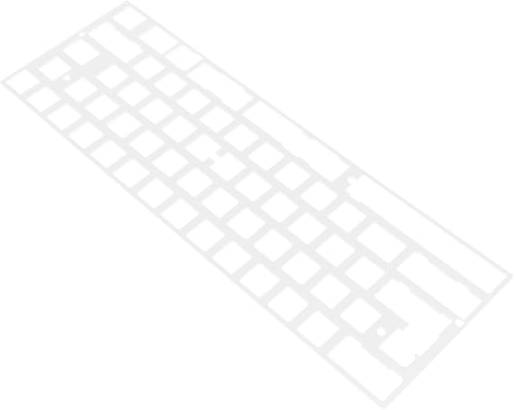 2.25u Positioning Board for 60% Mechanical Keyboard PC White