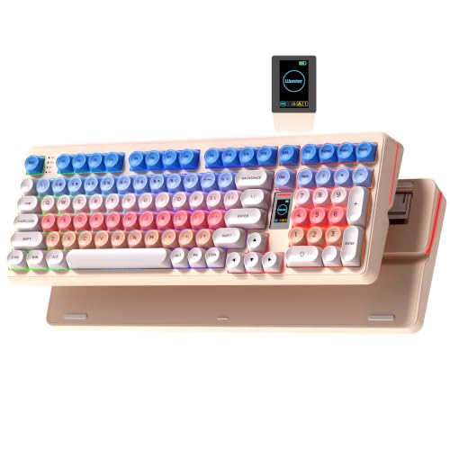Keymatic WK98 Foundation Mechanical Keyboard, Pink Creamy Gaming Keyboard - Image 2