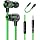 Gaming Earbuds Wired, USB C & 3.5mm Dual Plug in Ear Headphones with Mic and Volume Control for Small Ears, Stereo Bass Noise Isolating Earphones for PC/PS4/PS5/Xbox Series/Switch/Sleep/Sport/Workout