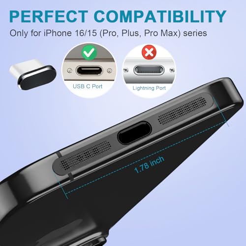 USB C Dust Plug, 4 Pack USB C Port Cover, Type C Cha | Charging & Powe - Image 6