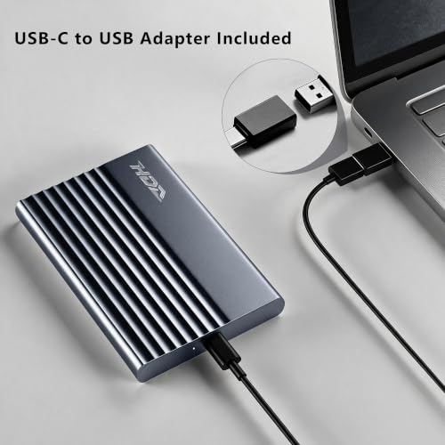 500GB External Hard Drive,USB 3.0 for PC, Mac, Desktop, Laptop, Smartphone, PS4, Xbox