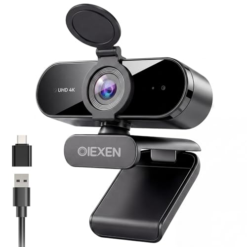 4K Ultra HD Webcam with 1/2.8"CMOS Sensor,PDAF Autof | Computer Access - Image 2