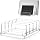 Chunful 4 Slot Adjustable Vertical Laptop Stand for Desk