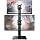 HUANUO Dual Monitor Stand for 13 to 34 Inch, Max Load 44 lbs, Vertical Monitor Mount, Freestanding Monitor Riser with Swivel, Tilt, Rotation, 13 Height Settings, Max VESA 100x100