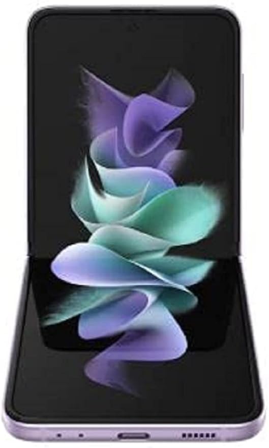 Samsung Galaxy Z Flip 3 5G, US Version, 128GB, Lavender - Verizon (Renewed)