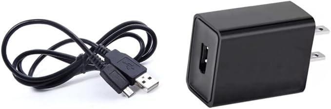 AC/DC Adapter Power Supply for Razer BlackShark V2 Pro Headset/Razer Nari Ultimate Thresher Ultimate 7.1 Surround Sound Gaming Headset (5V Wall Charger&Micro-USB Cable)